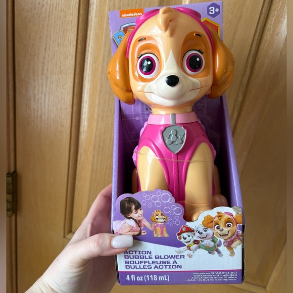 Nickelodeon Other - NWT🤍Nickelodeon Paw Patrol Skye Pink Bubble Blower🤍